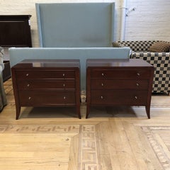 Pair of Barbara Barry Baker Furniture Bedside Chest