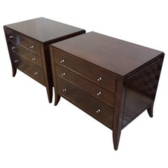Pair of Barbara Barry Baker Furniture Bedside Chest