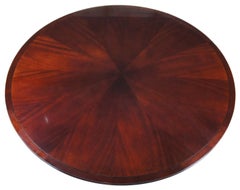 Barbara Barry Baker Furniture Neoclassical Round Pedestal Dining Table