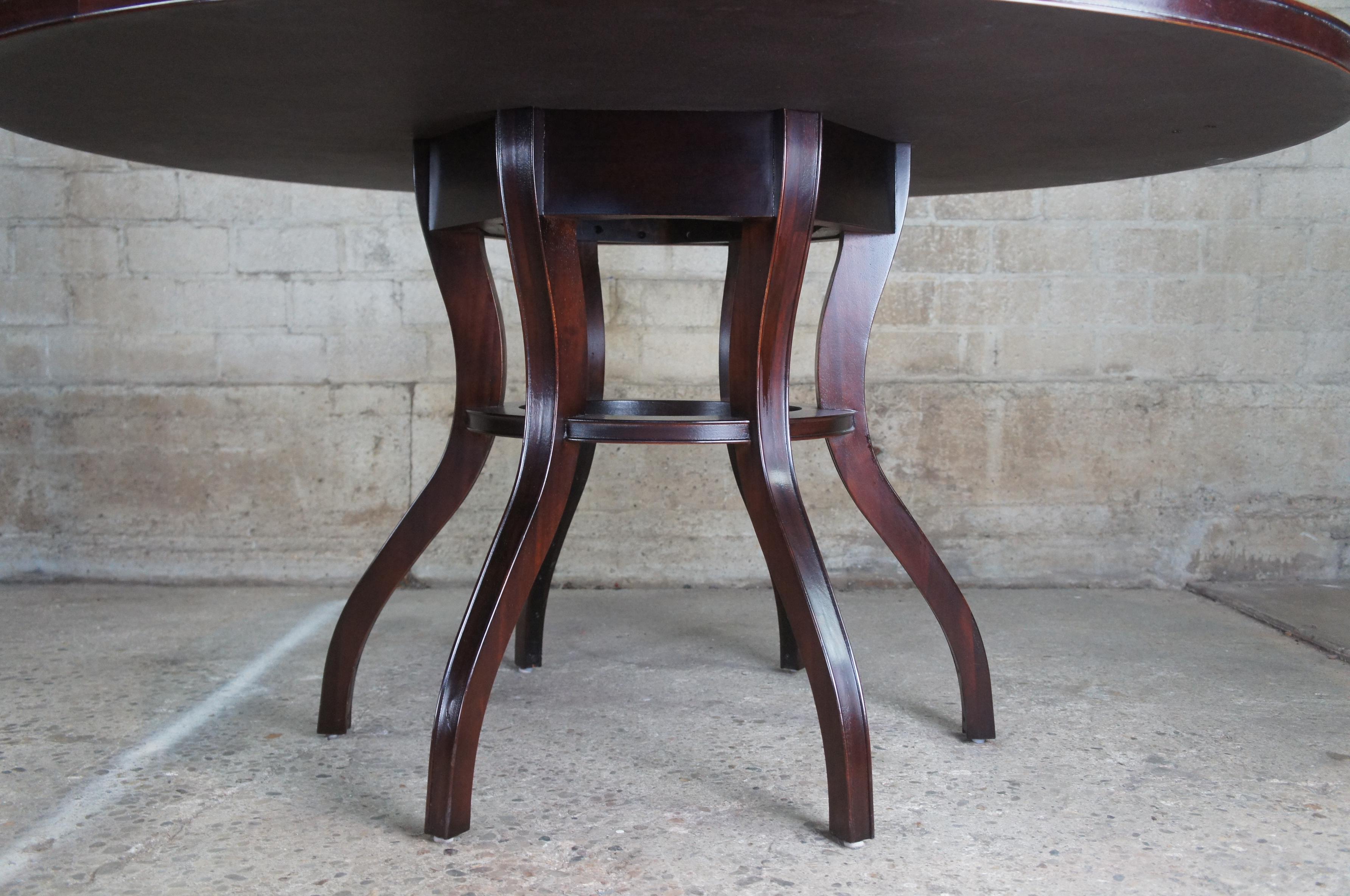 baker round dining table