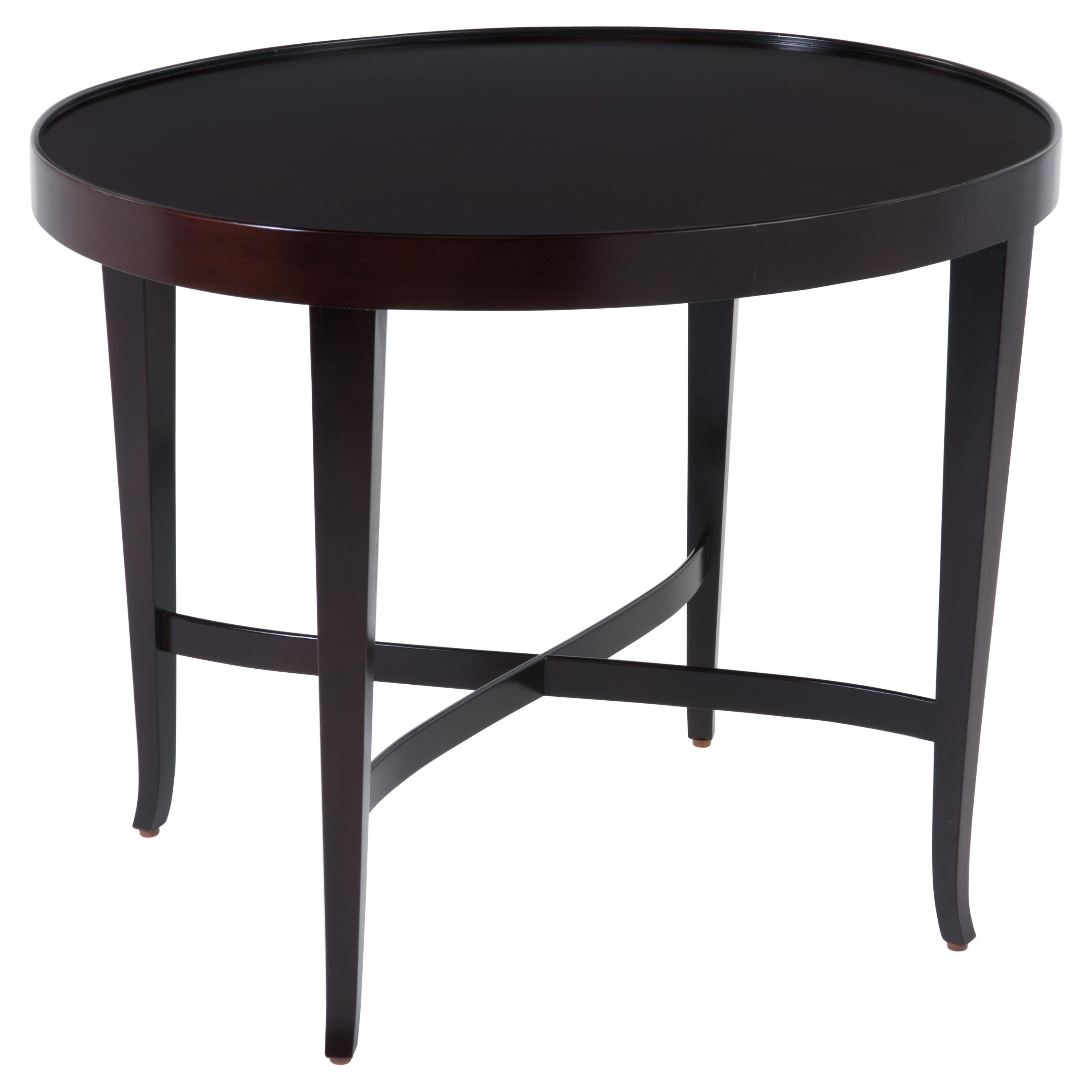 Barbara Barry Baker Oval Occasional Side End Table