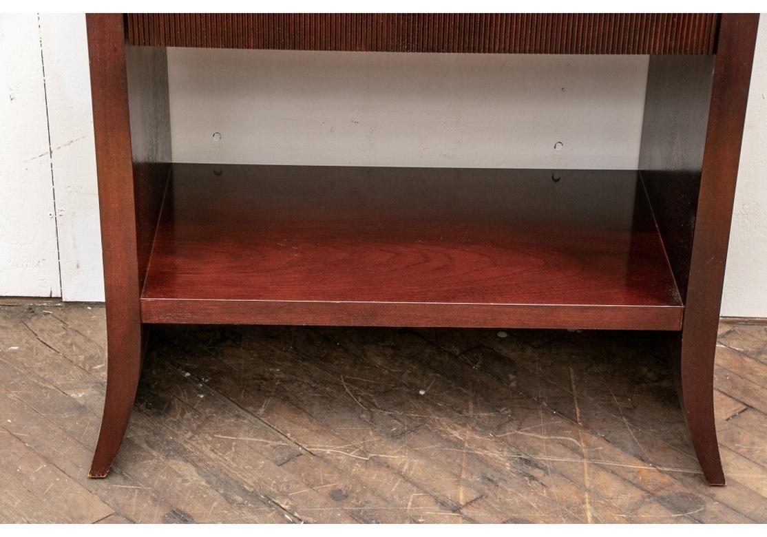 Stained Barbara Barry Collection for Baker Mahogany Console Table