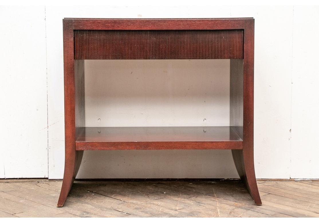 Barbara Barry Collection for Baker Mahogany Console Table In Good Condition In Bridgeport, CT