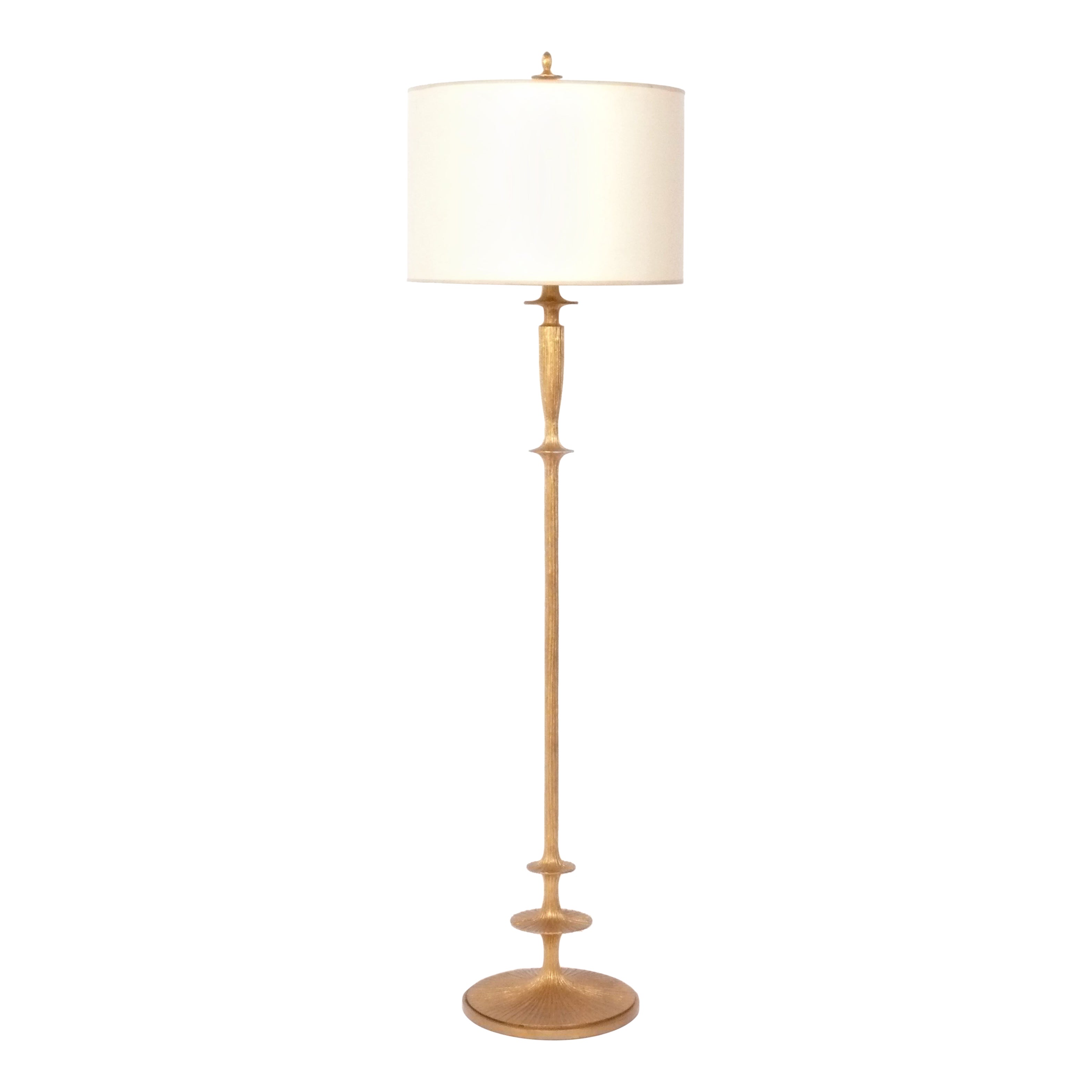 Elegante Lotus-Stehlampe von Barbara Barry für Visual Comfort im Angebot