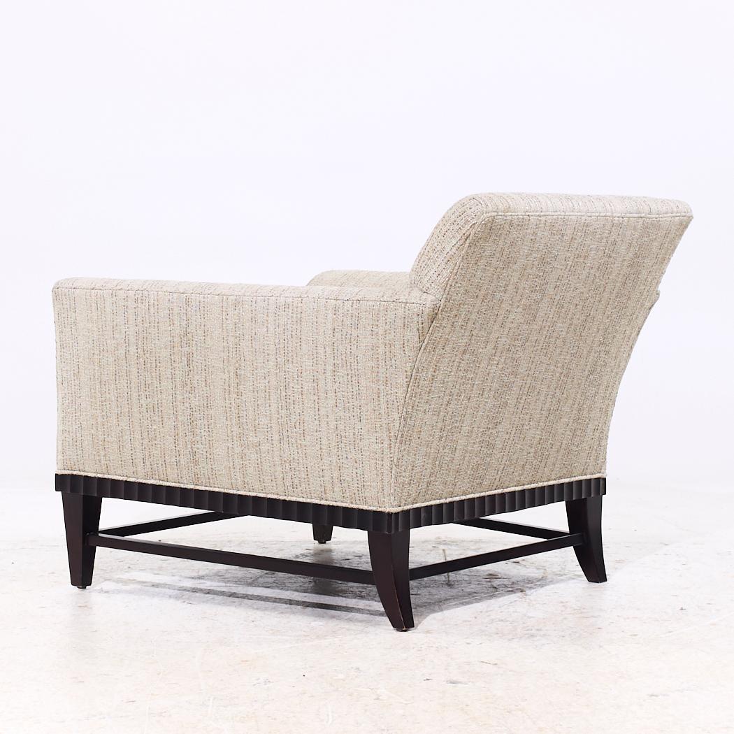 Barbara Barry Fluted Lounge Chair (amerikanisch) im Angebot
