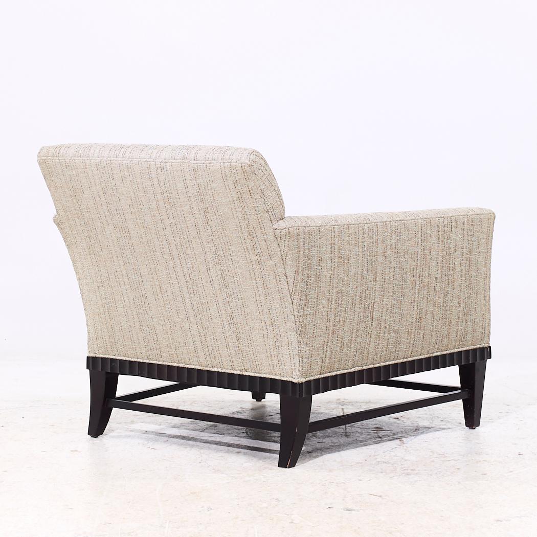 Barbara Barry Fluted Lounge Chair (21. Jahrhundert und zeitgenössisch) im Angebot