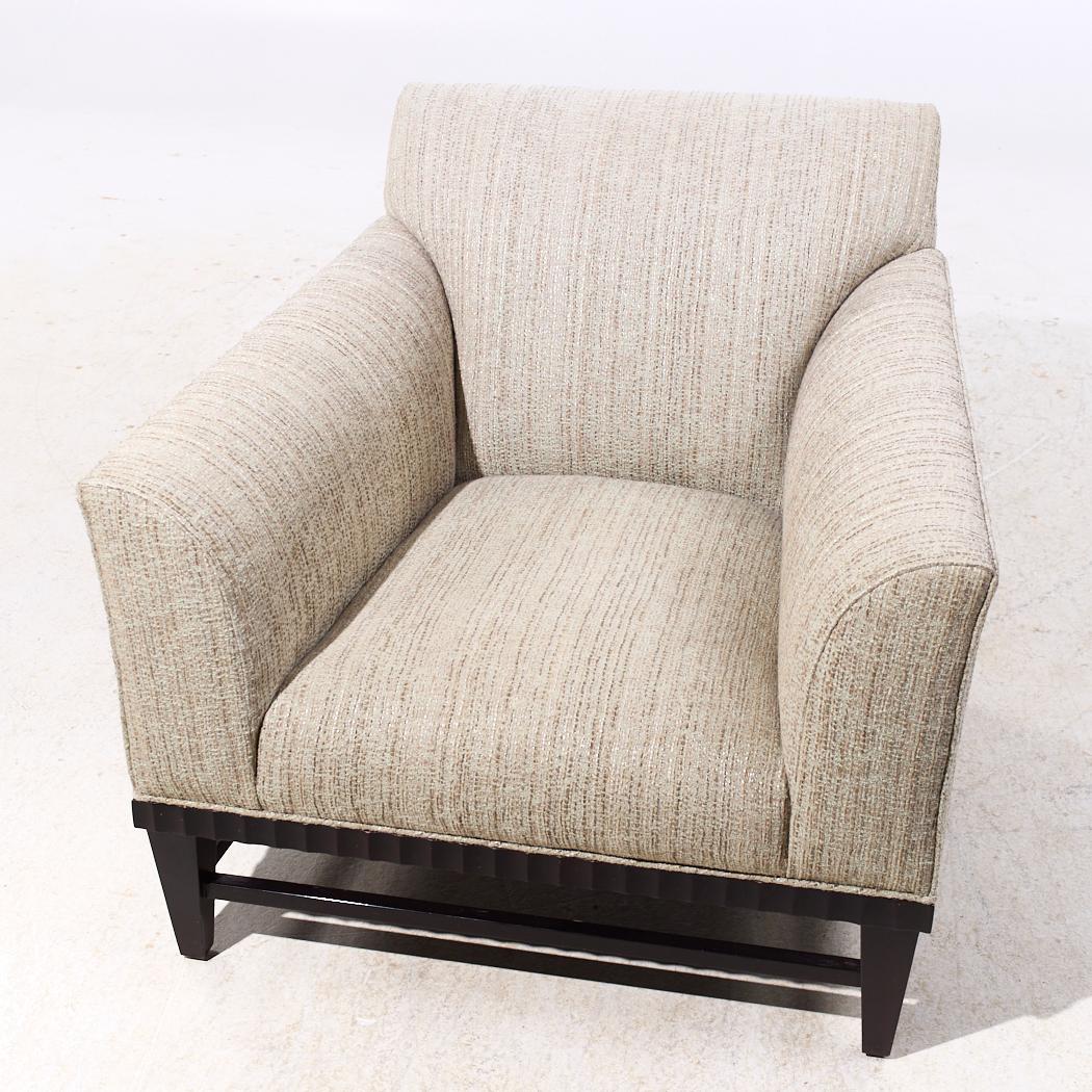Barbara Barry Fluted Lounge Chair im Angebot 2