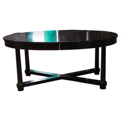 Barbara Barry para Baker Mesa de comedor extensible Art Decó con 2 hojas