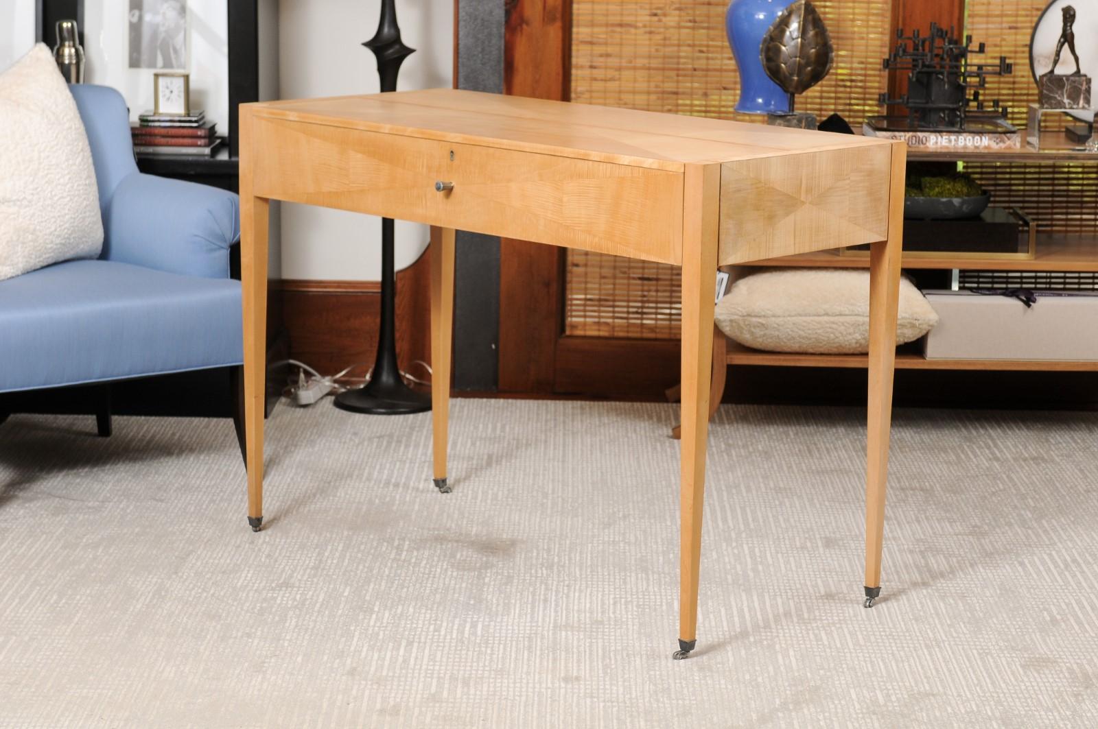 Barbara Barry for Baker Art Deco Style Writing Desk For Sale 5
