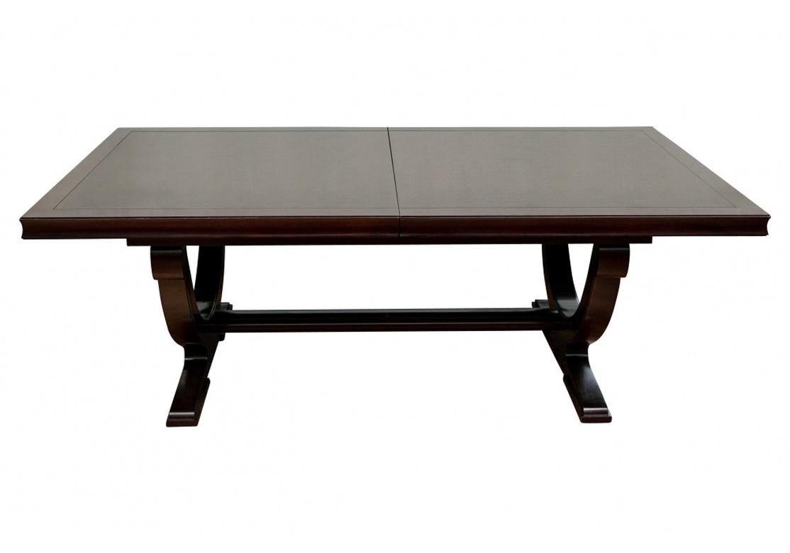 Barbara Barry for Baker Dark Mahogany Dining Table 4