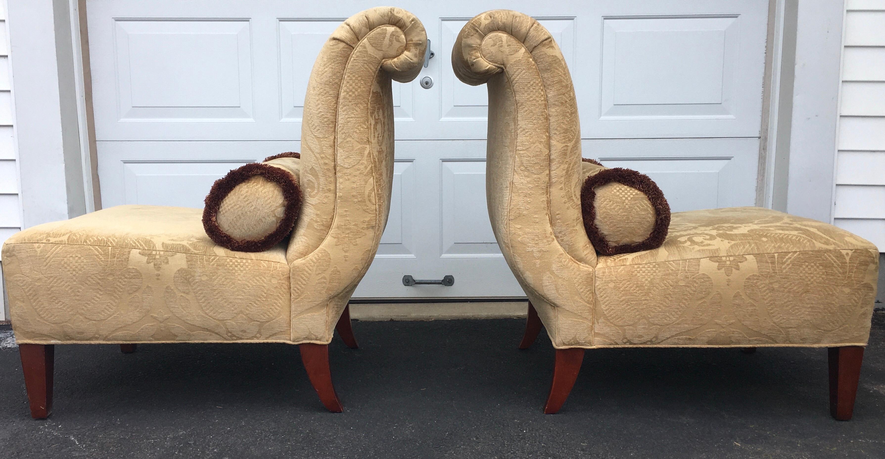 barbara barry slipper chair