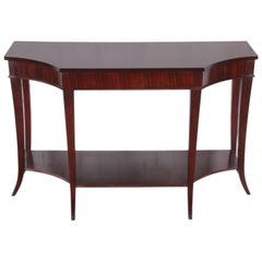 Barbara Barry for Baker Furniture Dark Mahogany Console or Sofa Table