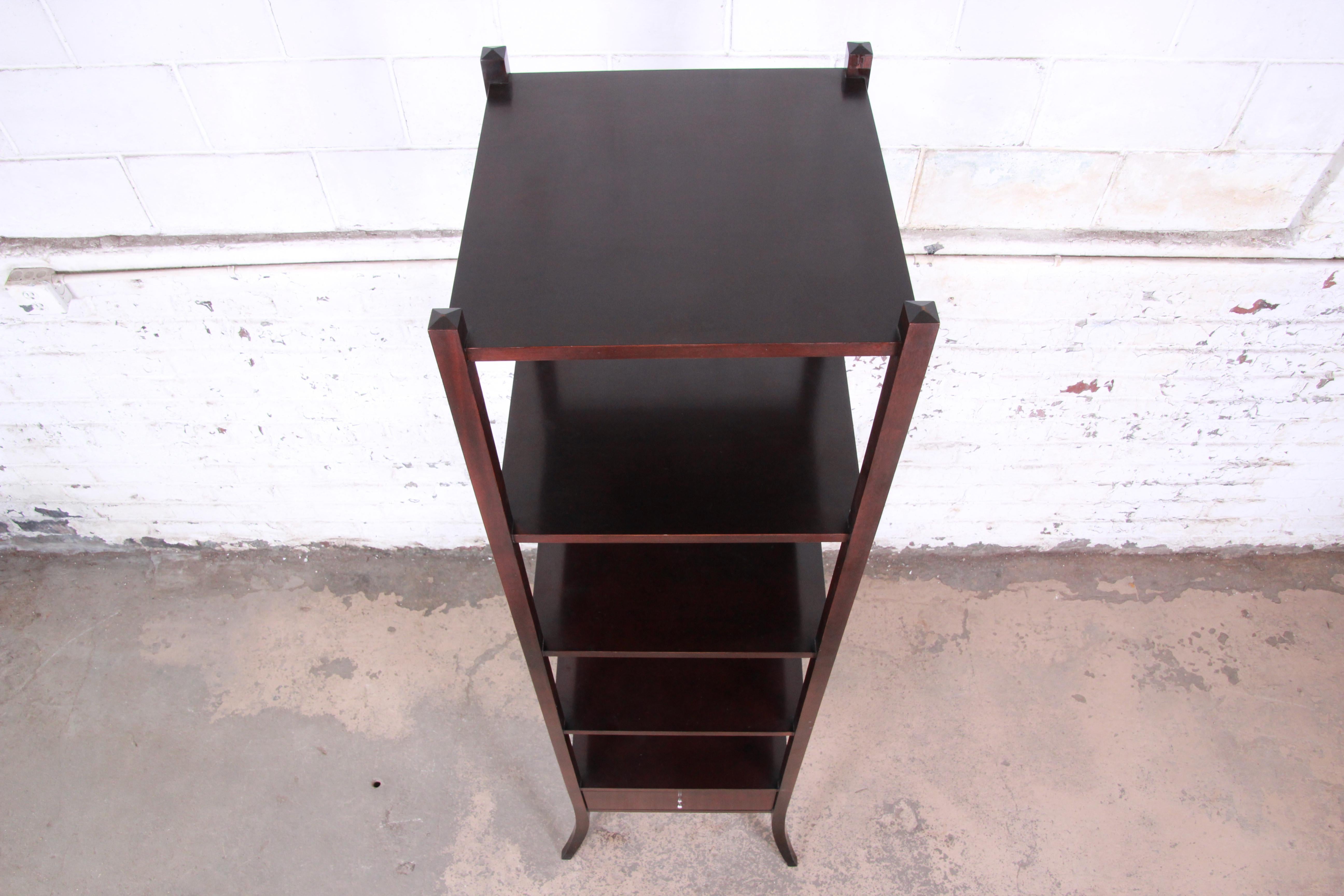 Barbara Barry for Baker Furniture Dark Mahogany Étagère 3