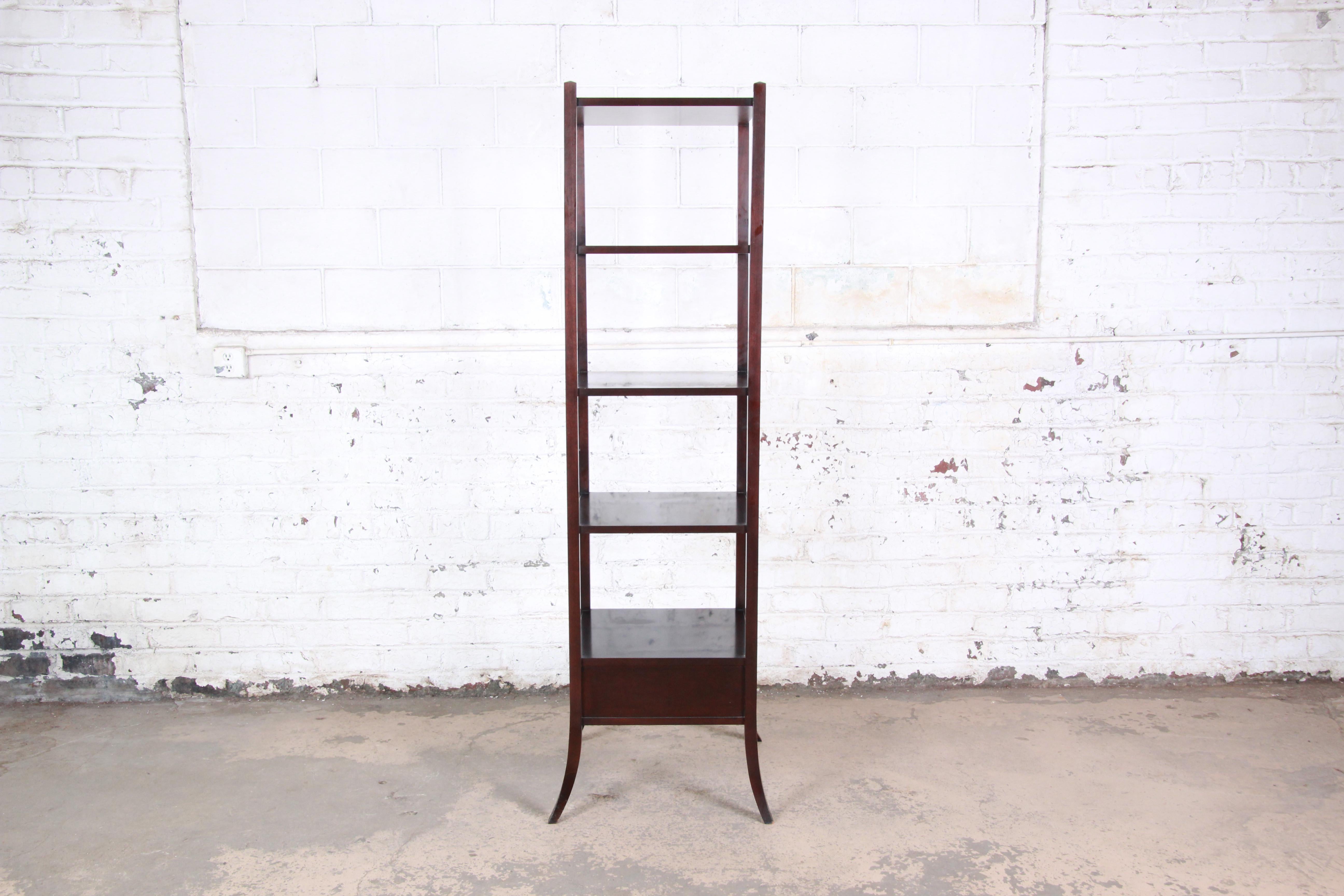 Barbara Barry for Baker Furniture Dark Mahogany Étagère 2