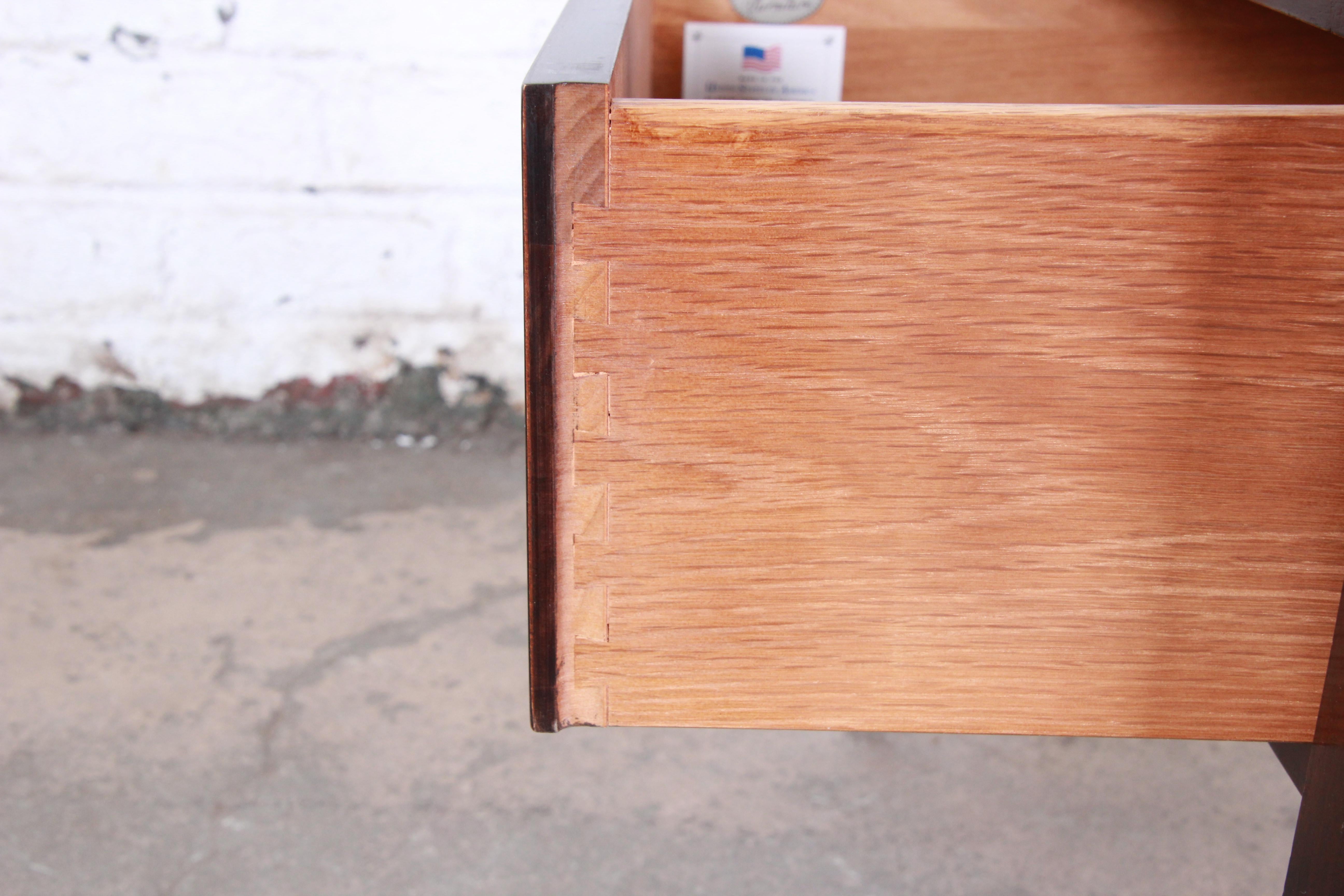Barbara Barry for Baker Furniture Dark Mahogany Étagères, Pair 2