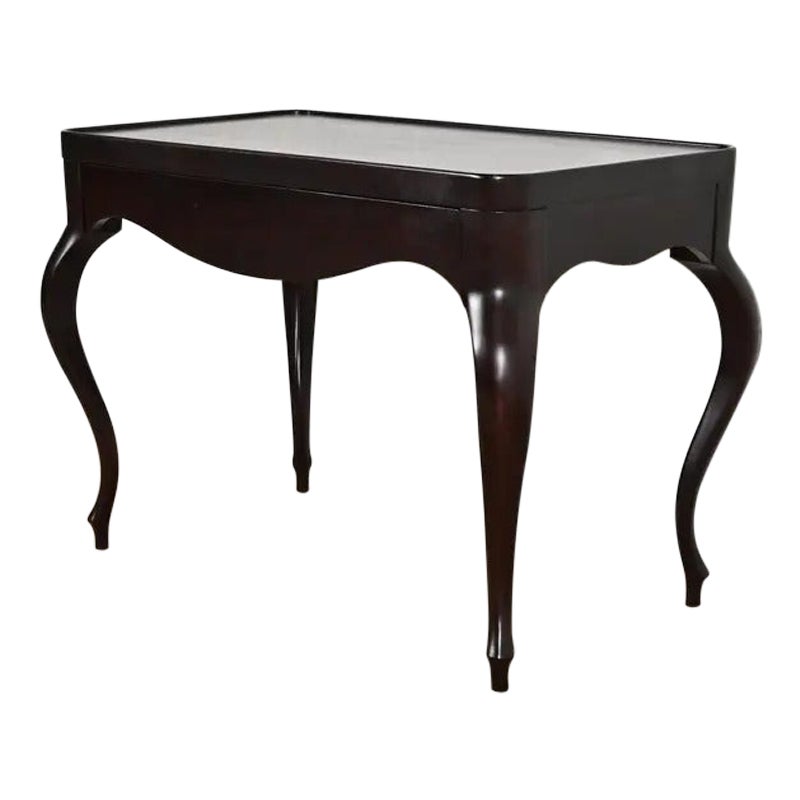 Barbara Barry for Baker Furniture French Regency Dark Mahogany Side Table