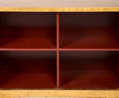 Barbara Barry for Baker Furniture Gilt Limited Edition Two-Door Cabinet Cupboard