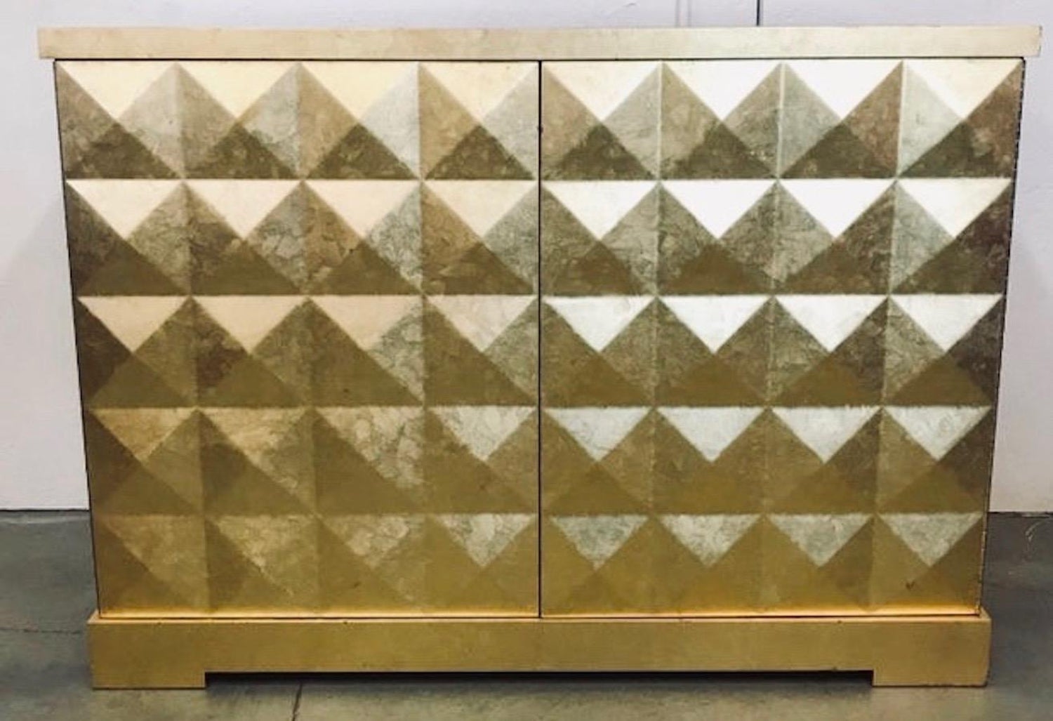 Barbara Barry For Baker Furniture Gilt Limited Edition Two Door