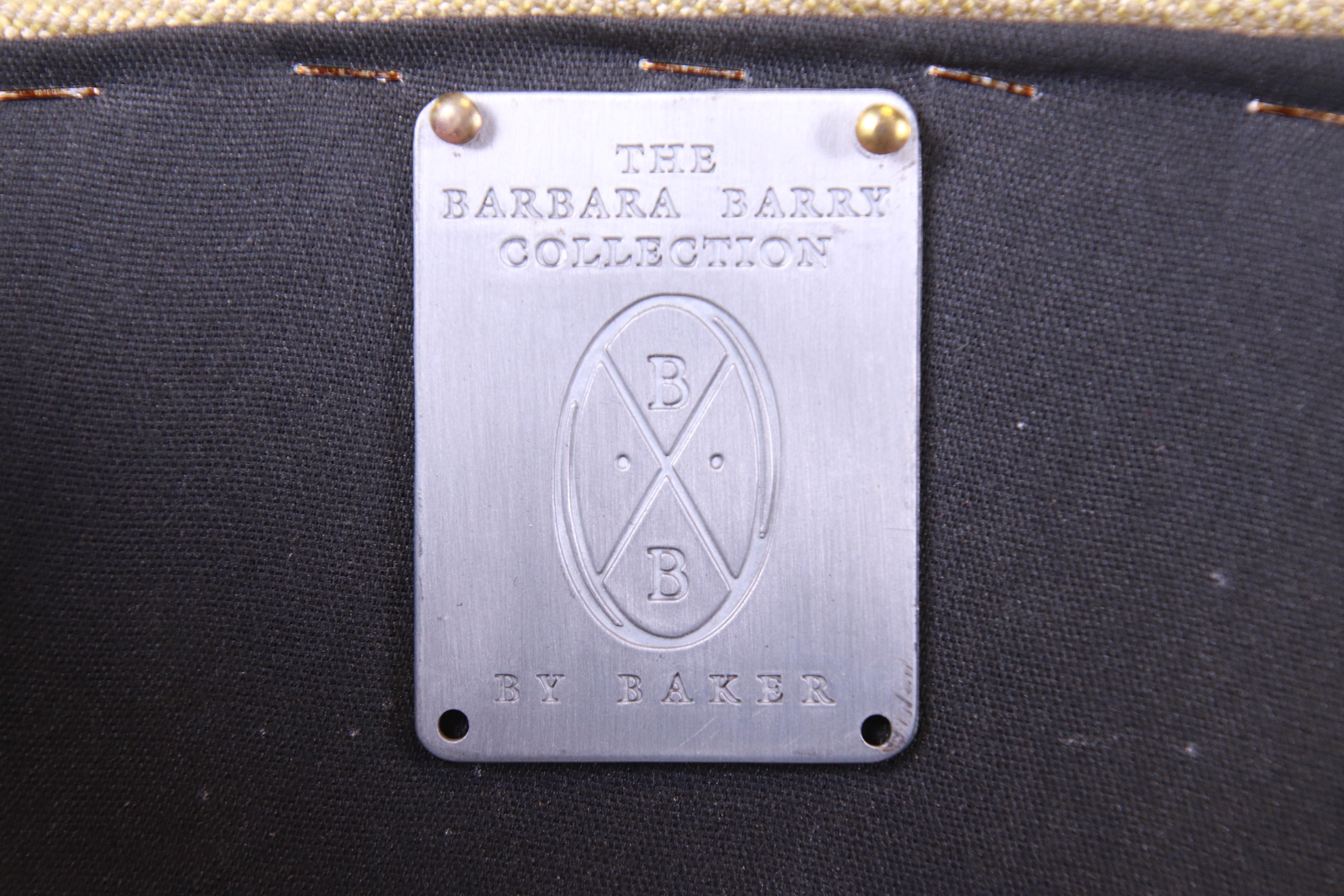 Barbara Barry für Baker Furniture Mahagoni-Esszimmerstühle, achter-Set im Angebot 7