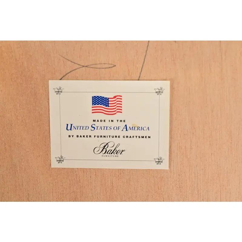 Barbara Barry pour Baker Furniture Tables de nuit en acajou, nouvellement repeintes en vente 8