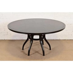 Barbara Barry for Baker Furniture Modern Art Deco Dining Table, Newly Refinished