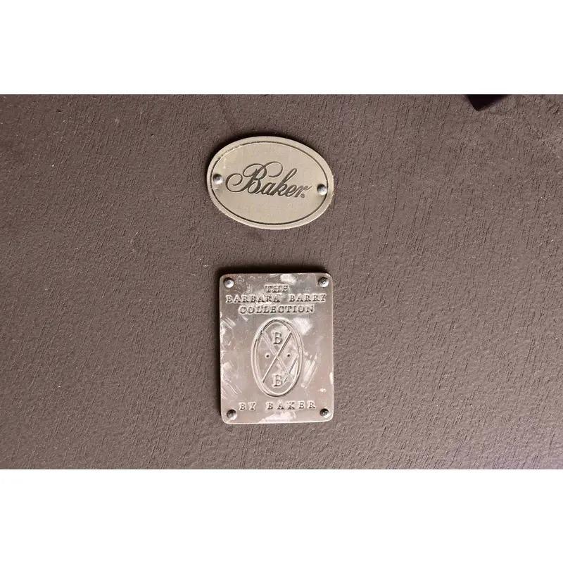 Barbara Barry for Baker Furniture Table de salle à manger Art déco moderne, nouvellement repeinte en vente 3