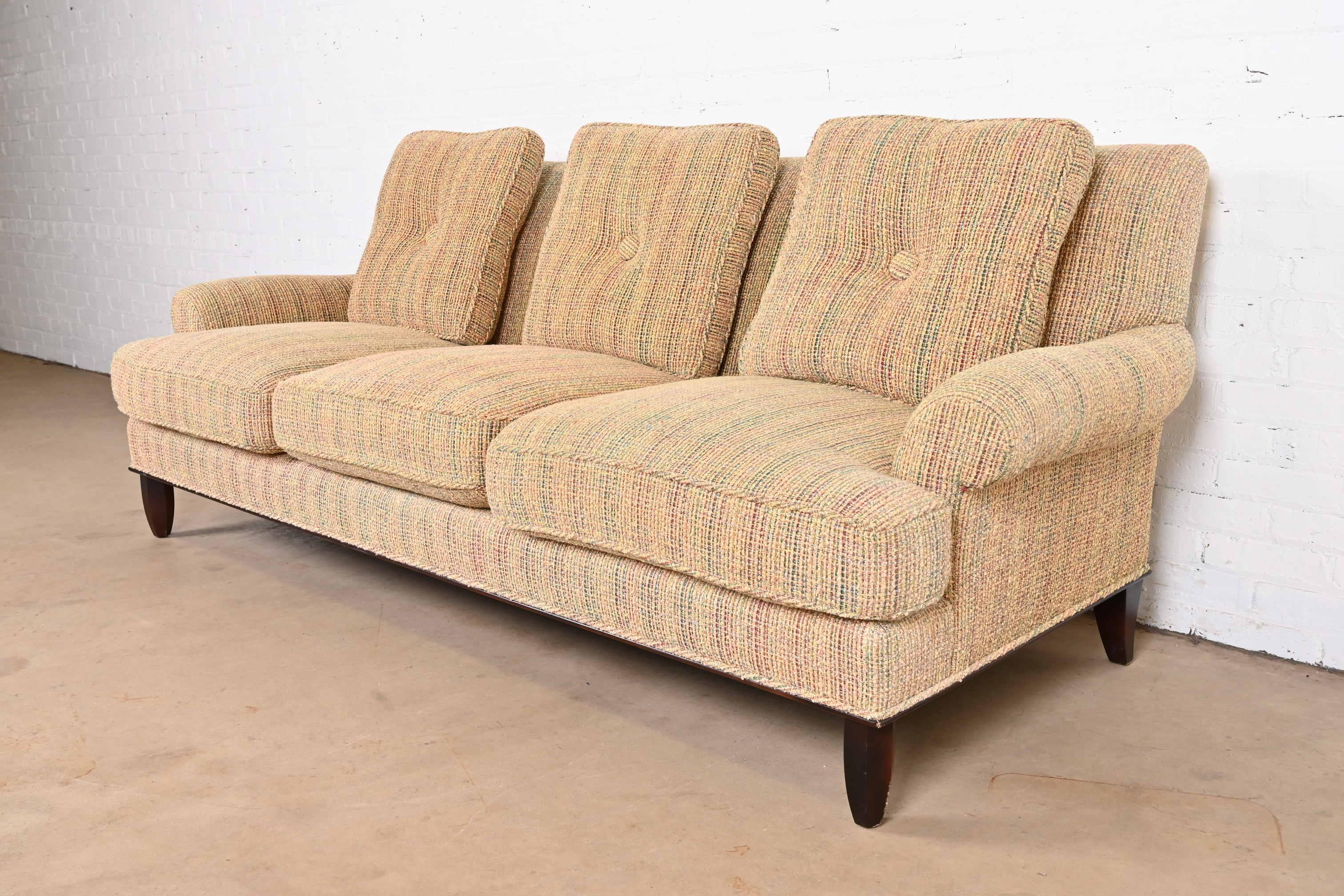 Barbara Barry for Baker Furniture Modern Down-Filled Sofa In Good Condition In South Bend, IN