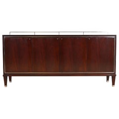 Barbara Barry pour Baker Furniture - Crédence en acajou de style Régence moderne