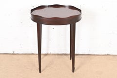 Barbara Barry for Baker Furniture Modern Regency Mahogany Tea or Side Table