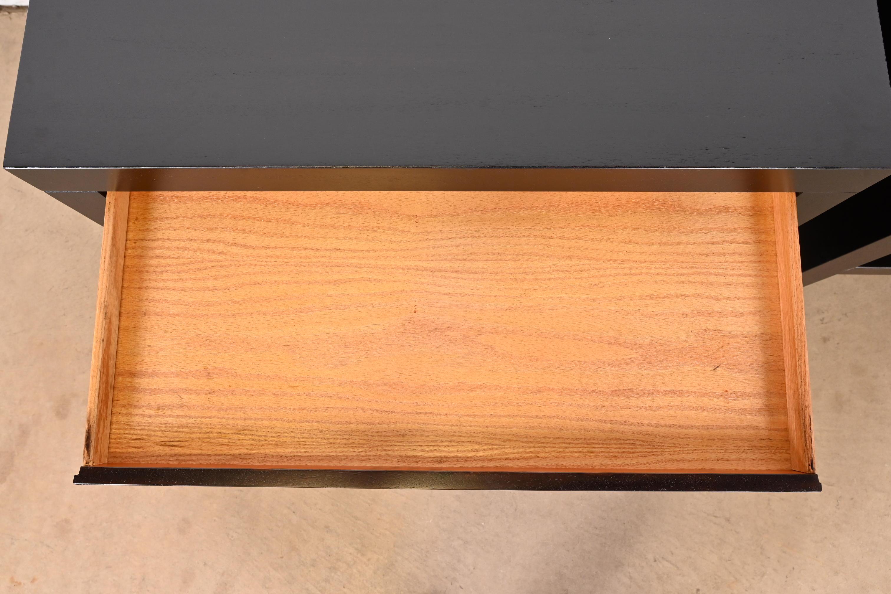 Barbara Barry for Baker Furniture Oversized Mahogany Nightstands, Refinished 1