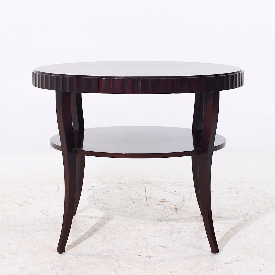 Barbara Barry para Baker Furniture Mesa consola redonda de caoba

Esta mesa consola mide 38 de ancho x 38 de fondo x 30,5 pulgadas de alto

Hacemos nuestras fotos en un estudio con iluminación controlada para mostrar el máximo detalle posible. No