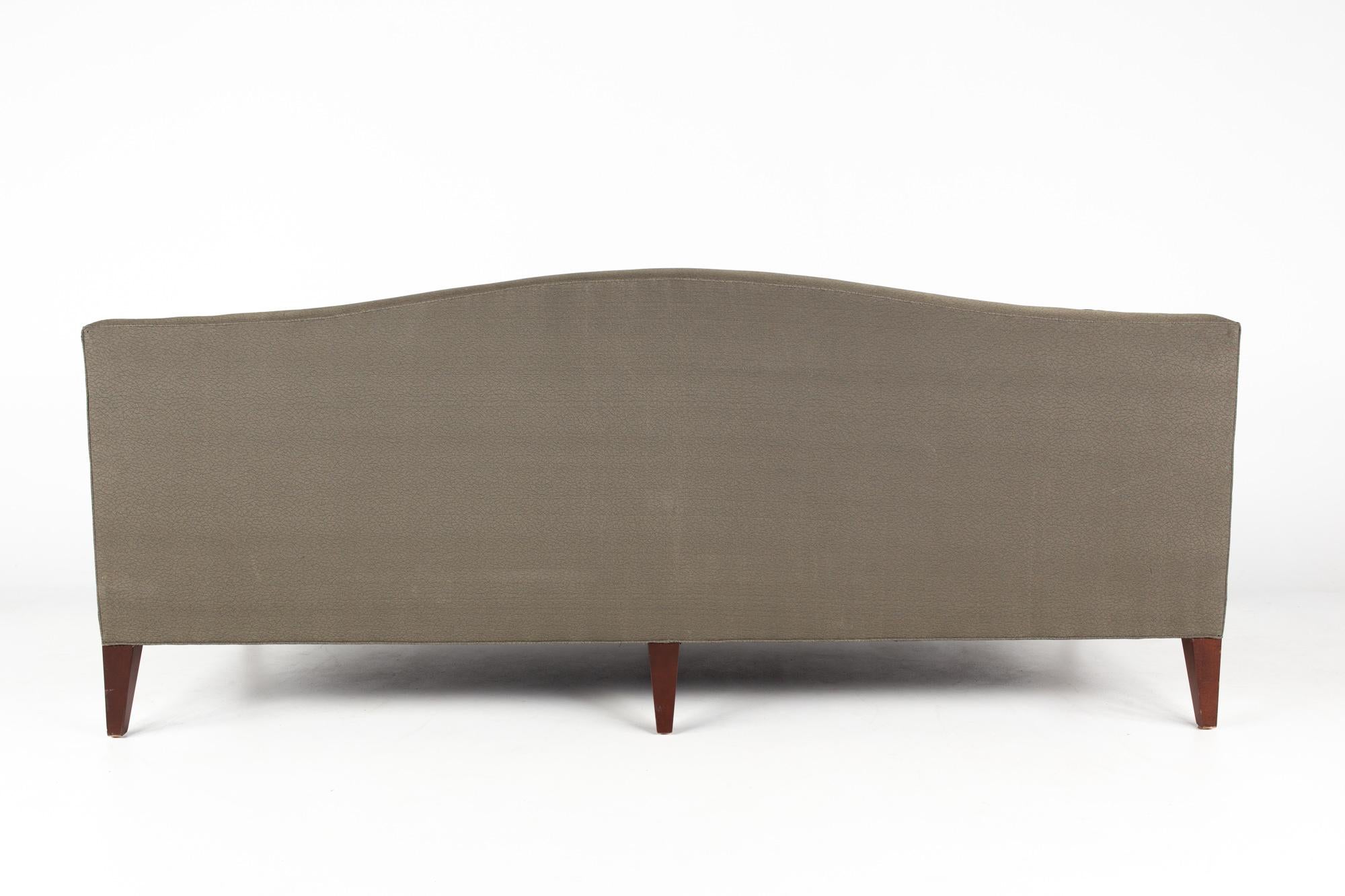 Barbara Barry for Baker Grey 2 Seat Sofa Daybed 1