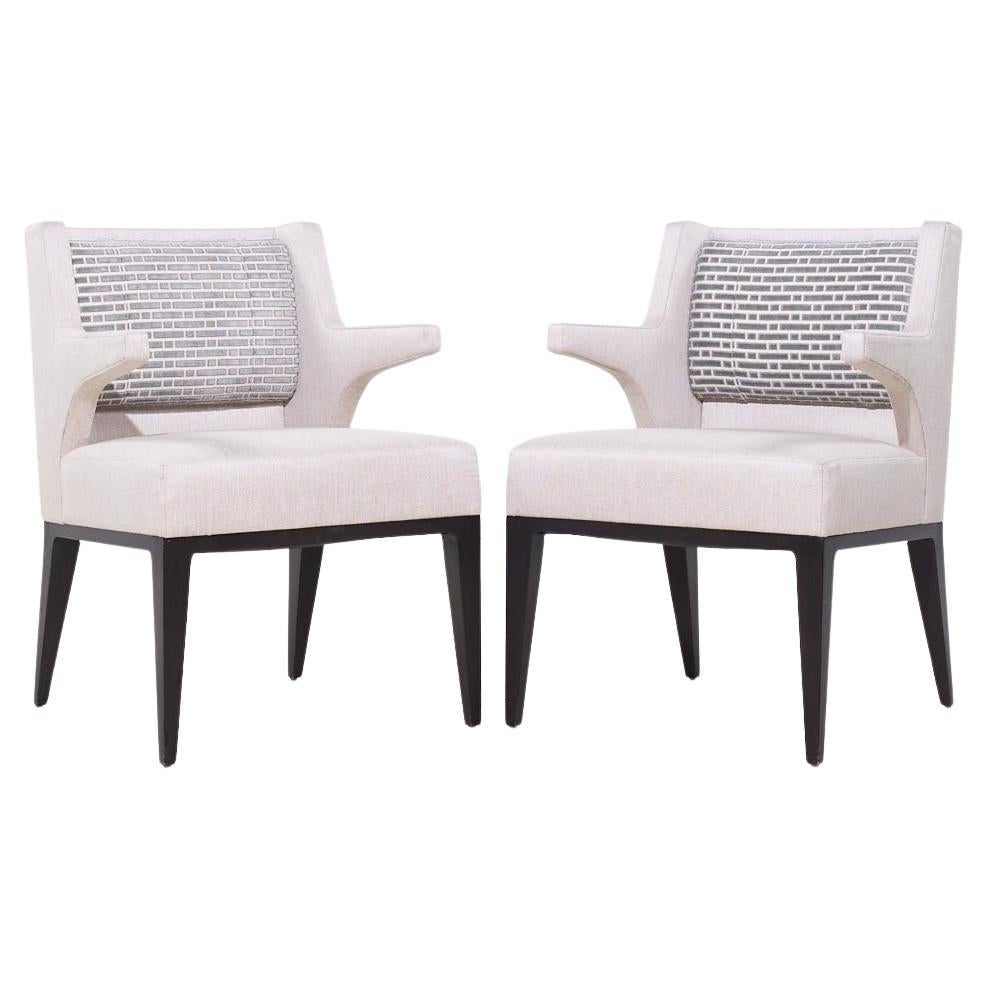 Barbara Barry for Baker Kukio Arm Chair - Pair
