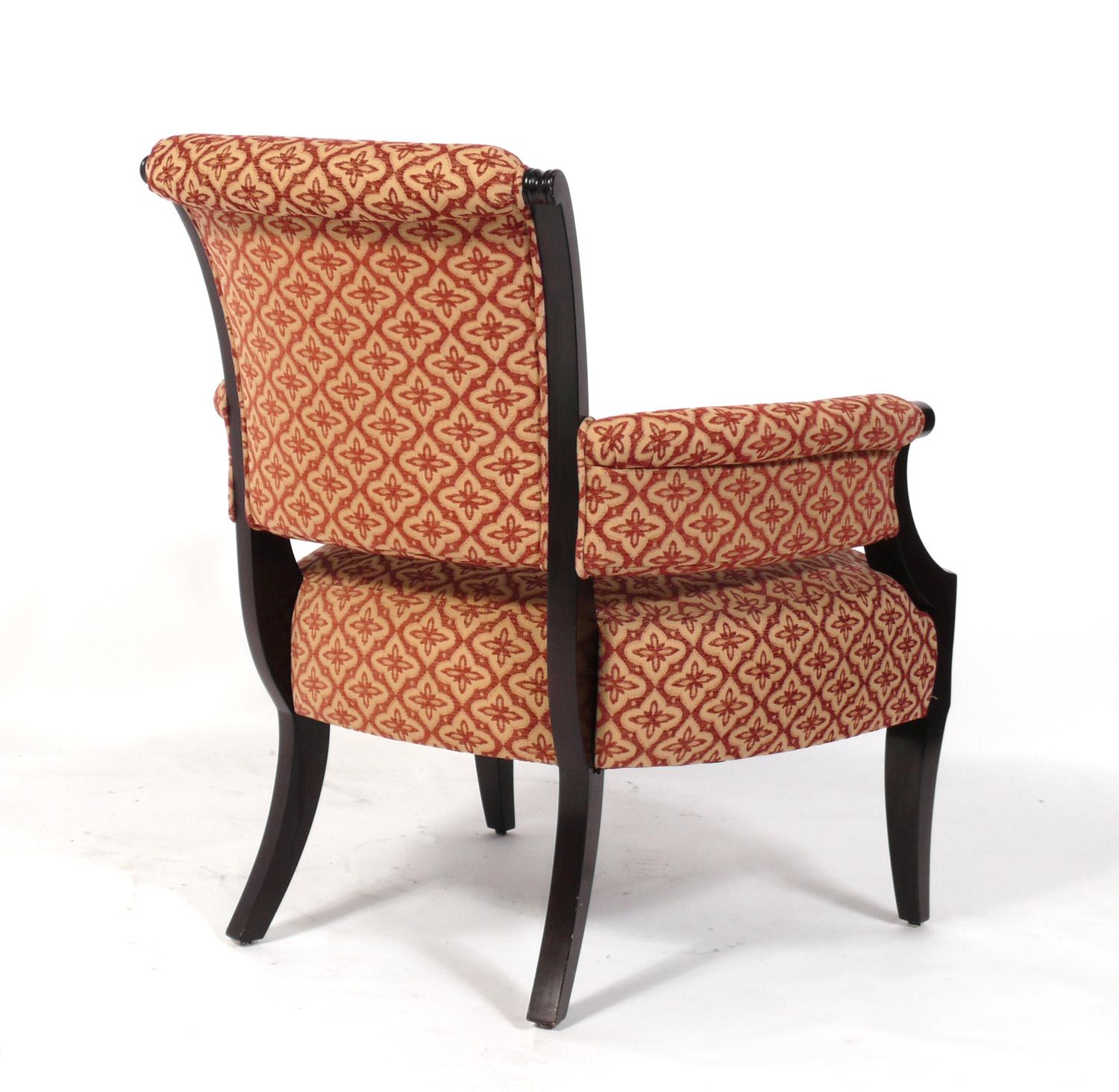 Art Deco Barbara Barry for Baker Lounge Chairs For Sale