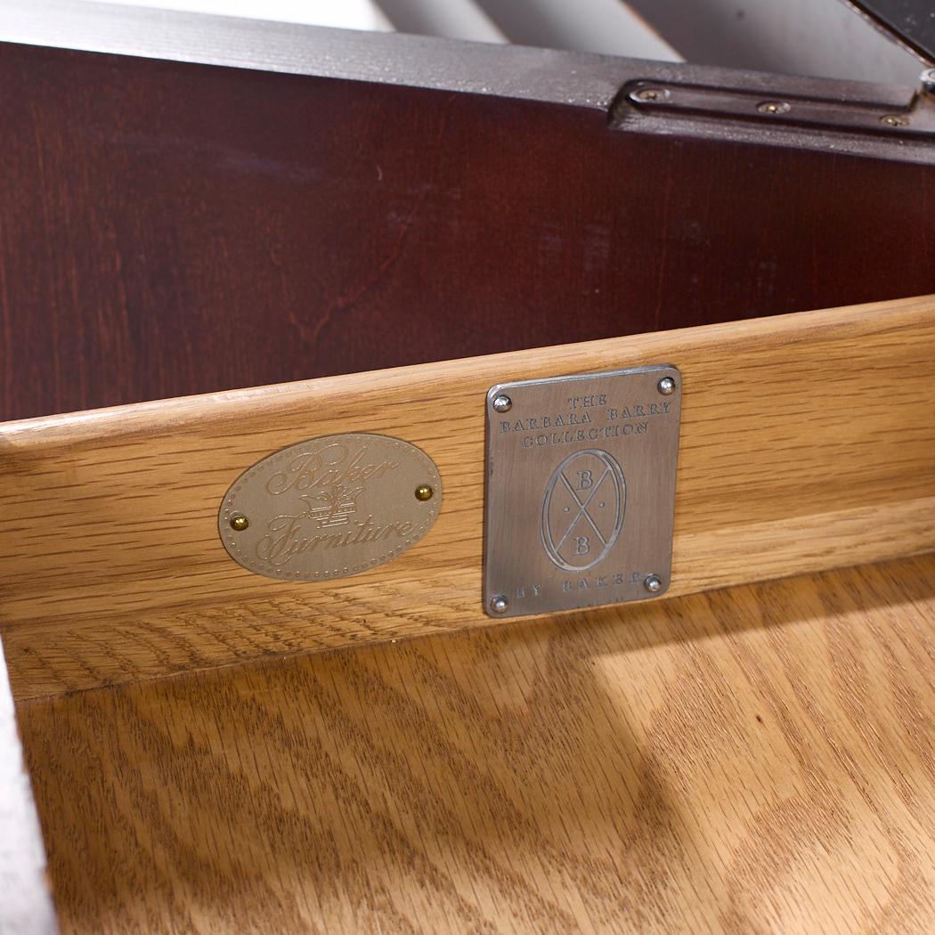 Barbara Barry for Baker Mahogany Fluted Sideboard Credenza For Sale 6
