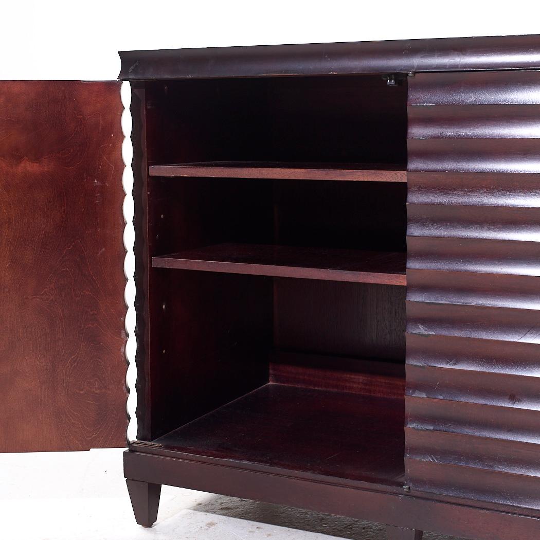 Barbara Barry for Baker Mahogany Fluted Sideboard Credenza For Sale 2