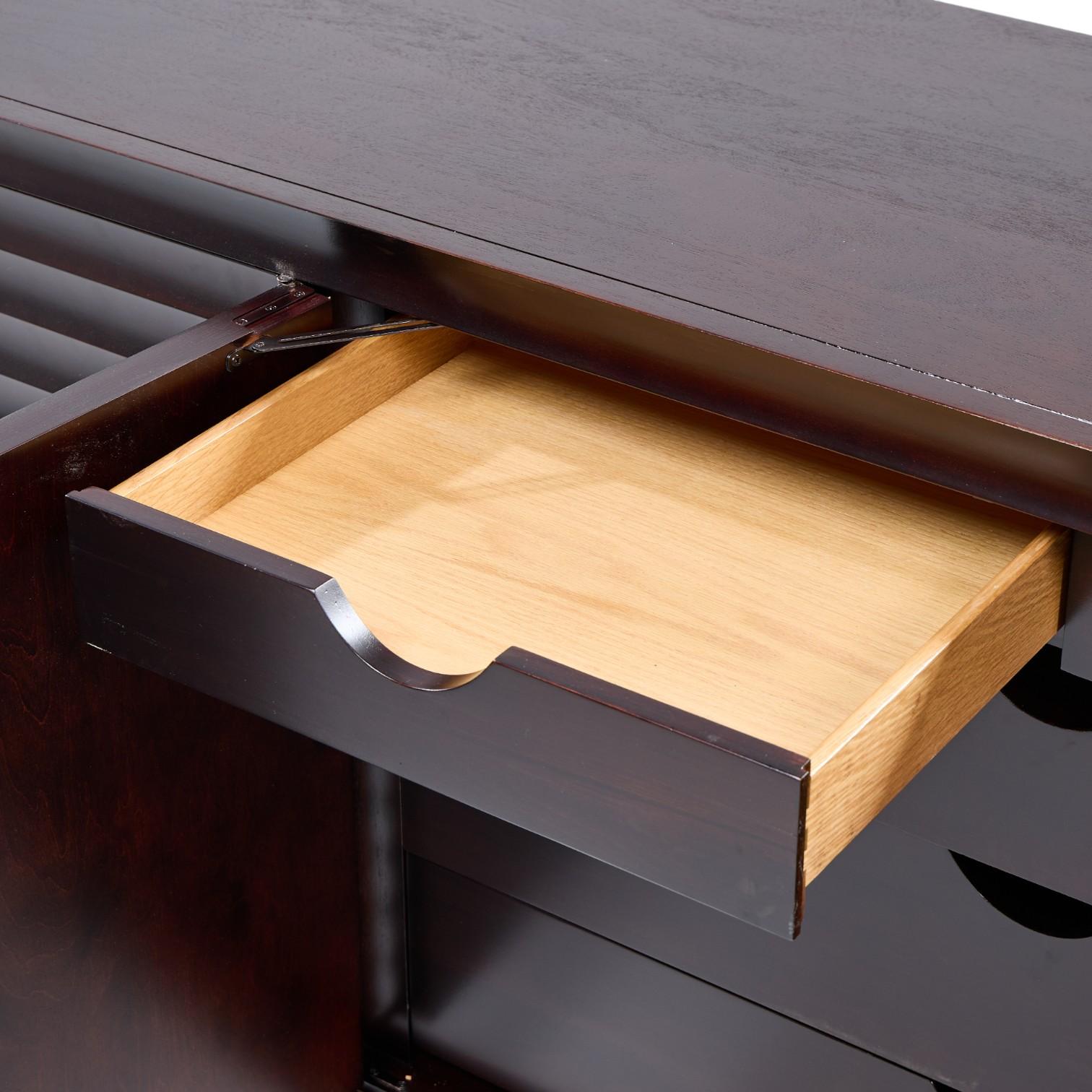 Barbara Barry for Baker Mahogany Fluted Sideboard Credenza im Angebot 2