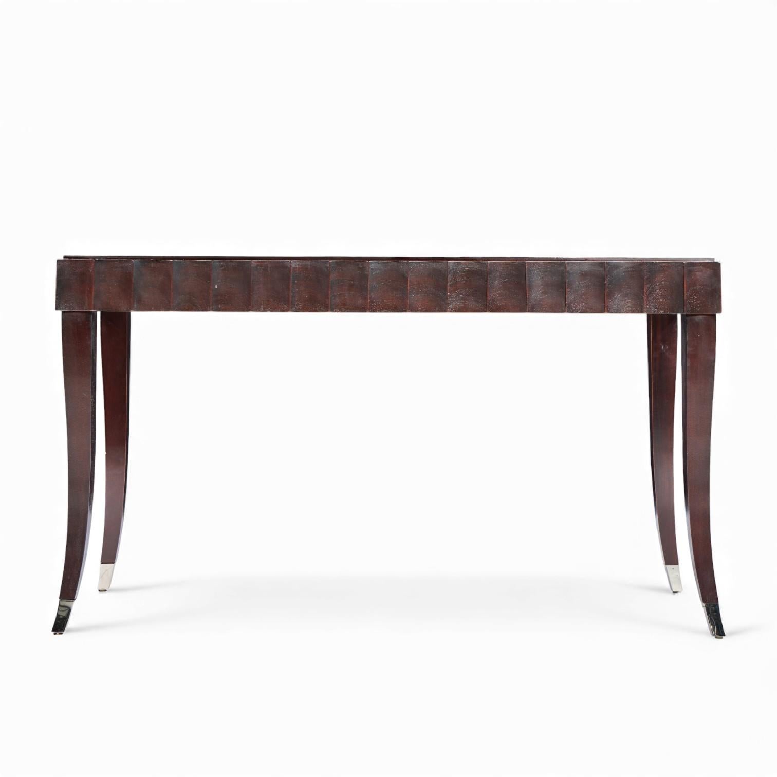 Barbara Barry für Baker Mahagoni-Schreibtisch (20. Jahrhundert) im Angebot