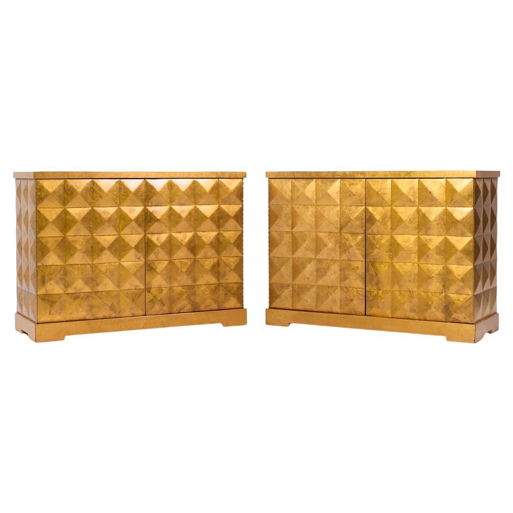 Barbara Barry for Henredon Modern Walnut and Cream Lacquered Sideboard ...