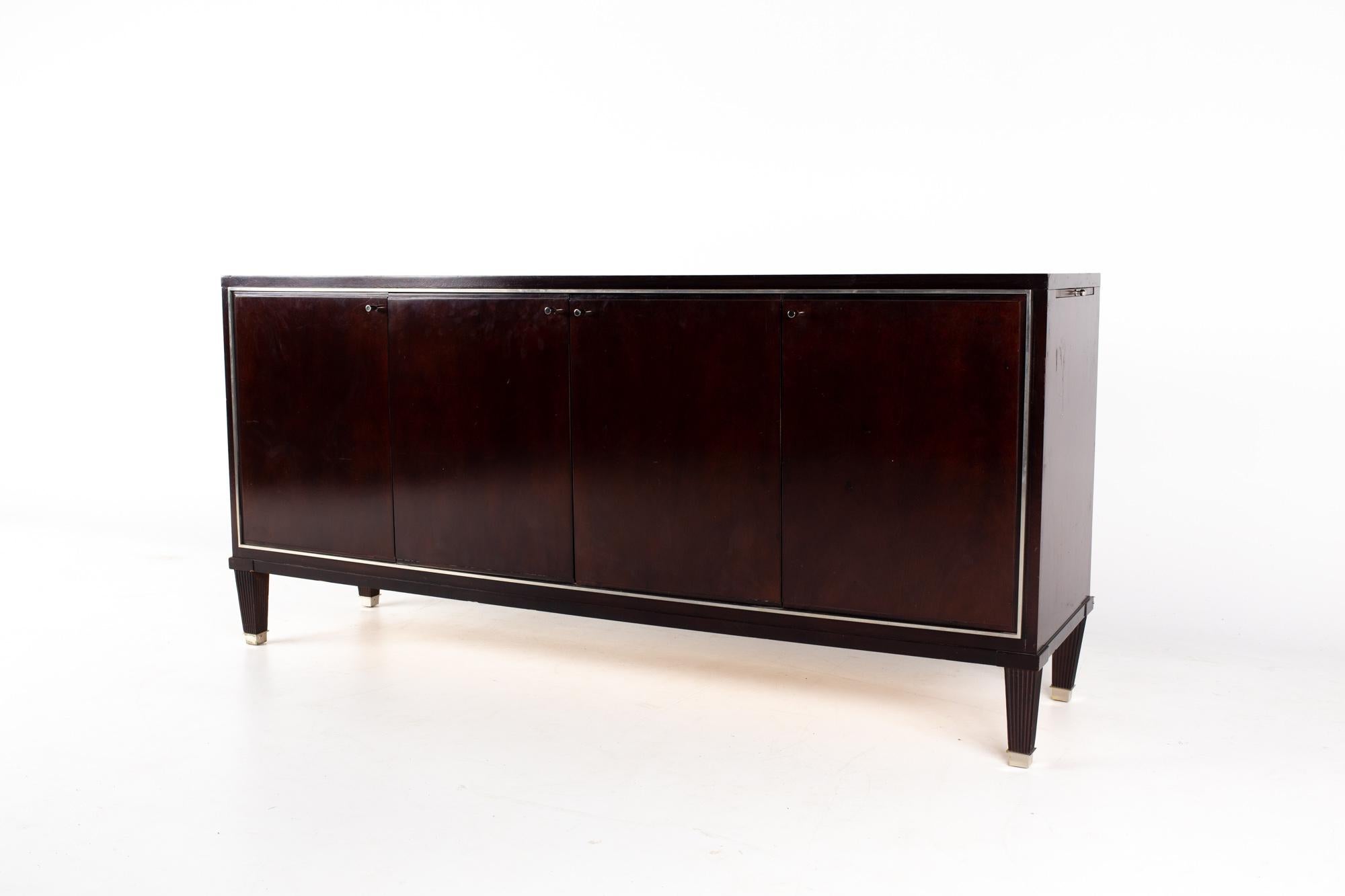Barbara Barry for Baker Contemporary Modern Mahogany Sideboard Buffet Credenza 5