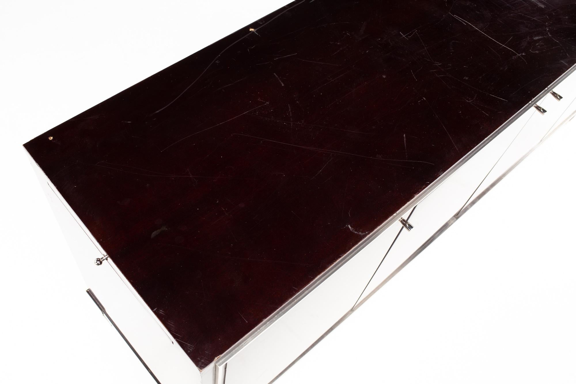 Barbara Barry for Baker Contemporary Modern Mahogany Sideboard Buffet Credenza 6