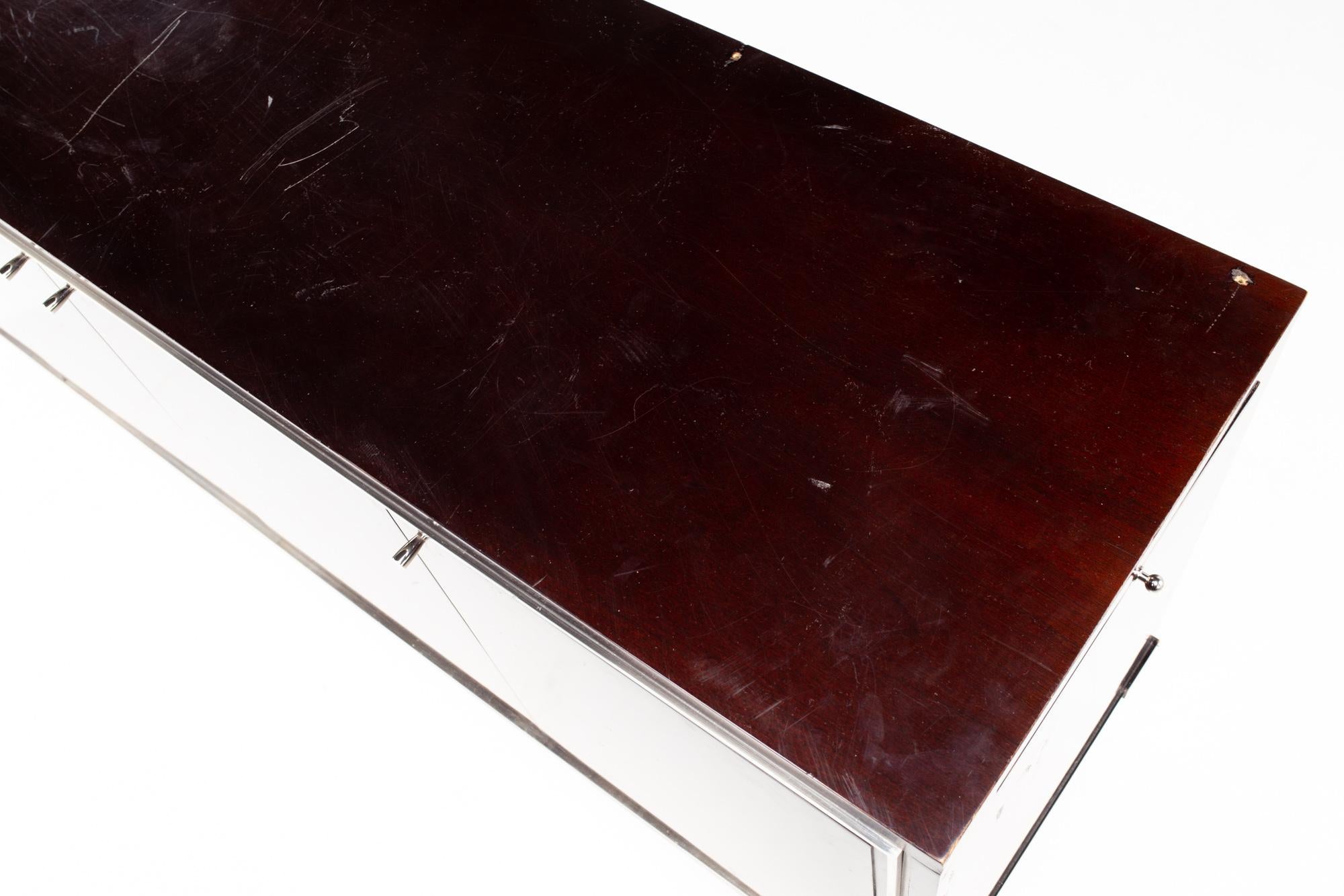 Barbara Barry for Baker Contemporary Modern Mahogany Sideboard Buffet Credenza 7