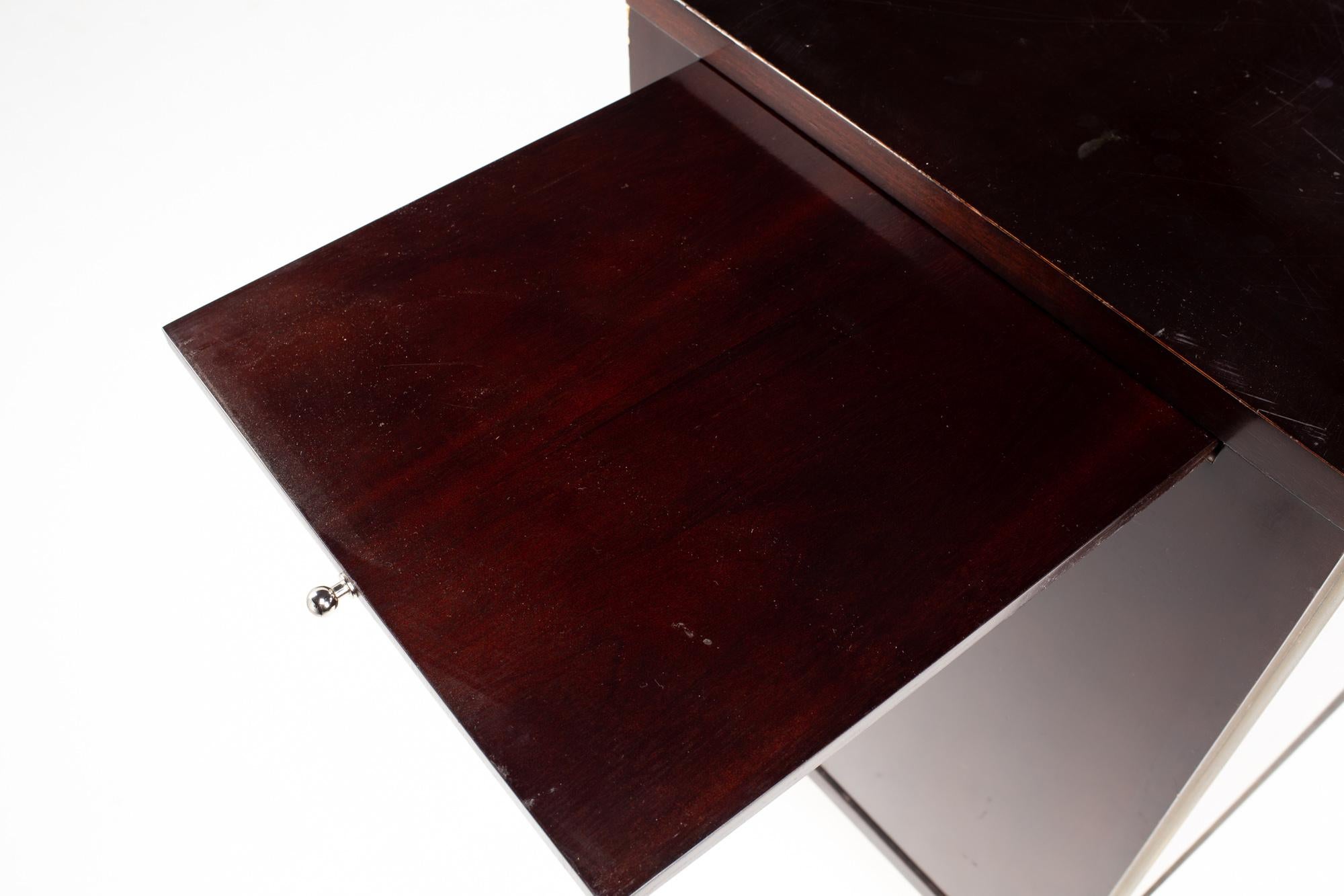 Barbara Barry for Baker Contemporary Modern Mahogany Sideboard Buffet Credenza 8