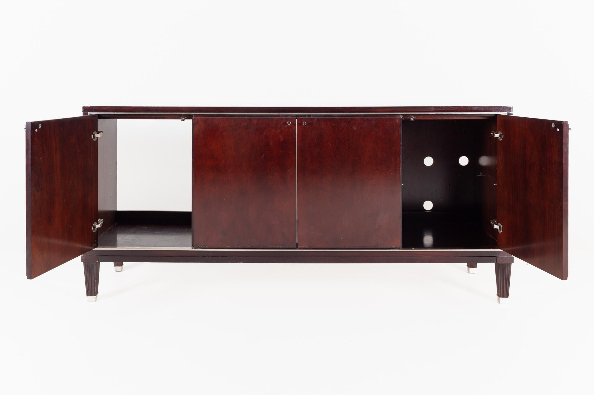 Barbara Barry for Baker Contemporary Modern Mahogany Sideboard Buffet Credenza 10