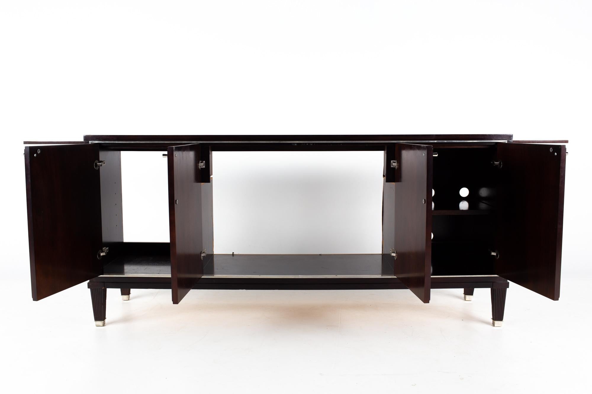 Barbara Barry for Baker Contemporary Modern Mahogany Sideboard Buffet Credenza 11