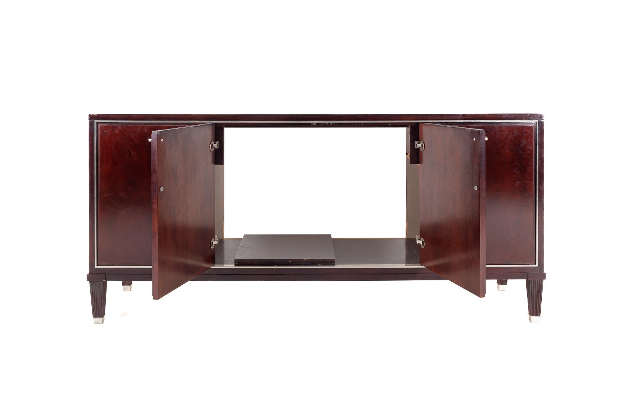 Barbara Barry for Baker Contemporary Modern Mahogany Sideboard Buffet Credenza 12