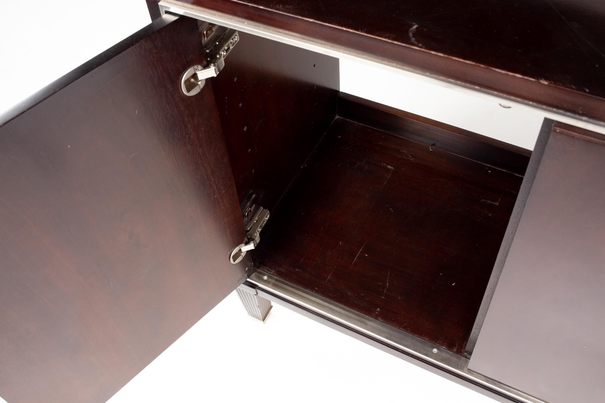 Barbara Barry for Baker Contemporary Modern Mahogany Sideboard Buffet Credenza 15