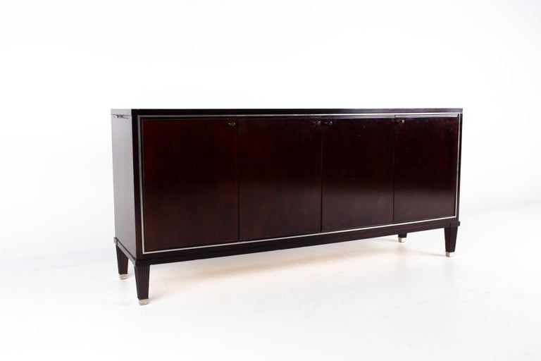 Barbara Barry for Baker Mid Century Mahogany Sideboard Buffet Credenza For Sale 2