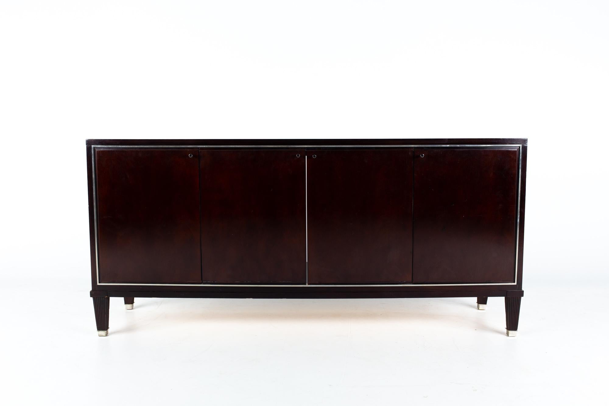 Barbara Barry for Baker Contemporary Modern Mahogany Sideboard Buffet Credenza 4
