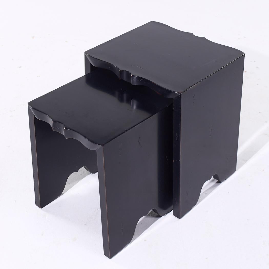 Barbara Barry for Baker Nesting Tables For Sale 2